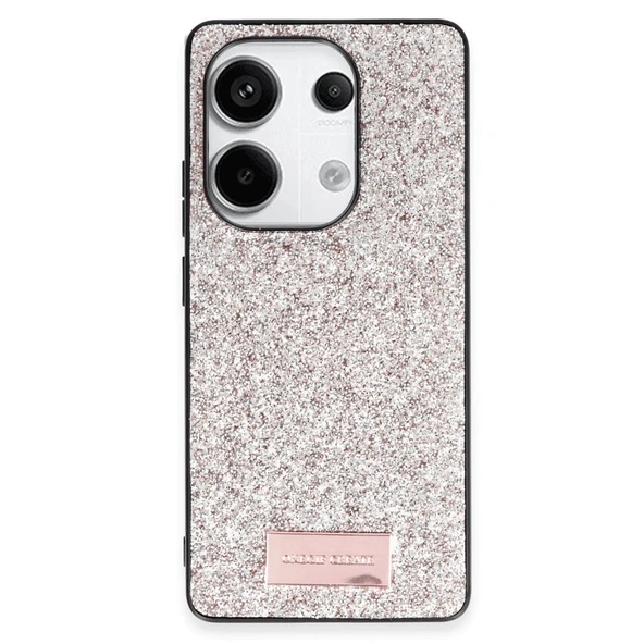 Onegif Xiaomi Redmi Note 13 Pro 4g Bright Simli Kapak - Gold ürün görseli 1