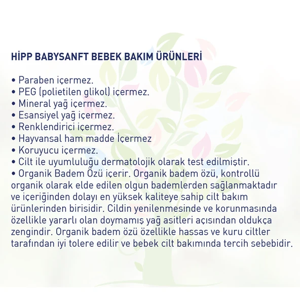 Hipp Çocuk Bakım Kremi 100 Gr - Resim 4