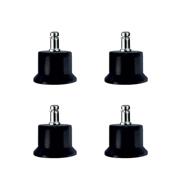 Bekleme Ayak Geçmeli Pimli - 50MM - Siyah 11MM HKS282 - 4 Adet ürün görseli 1