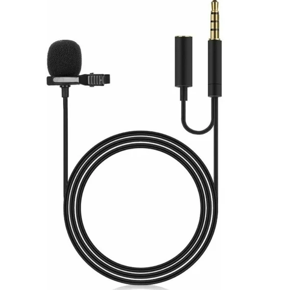 ZR255 Jh043A Jack Kulaklık Girişli Kablolu Mikrofon ürün görseli 1