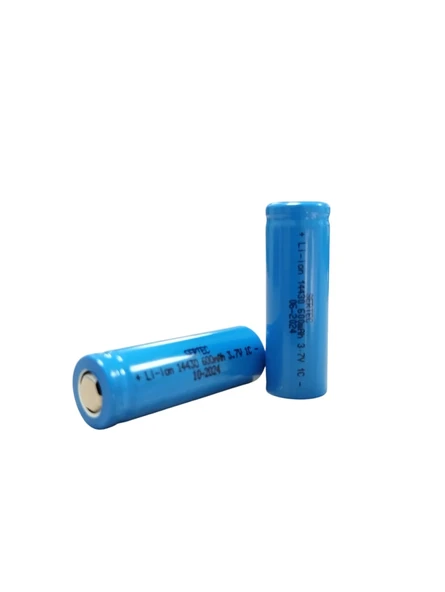 3.7V Li-ion 14430 - 650 mAh 1C Şarjlı Pil ürün görseli 1