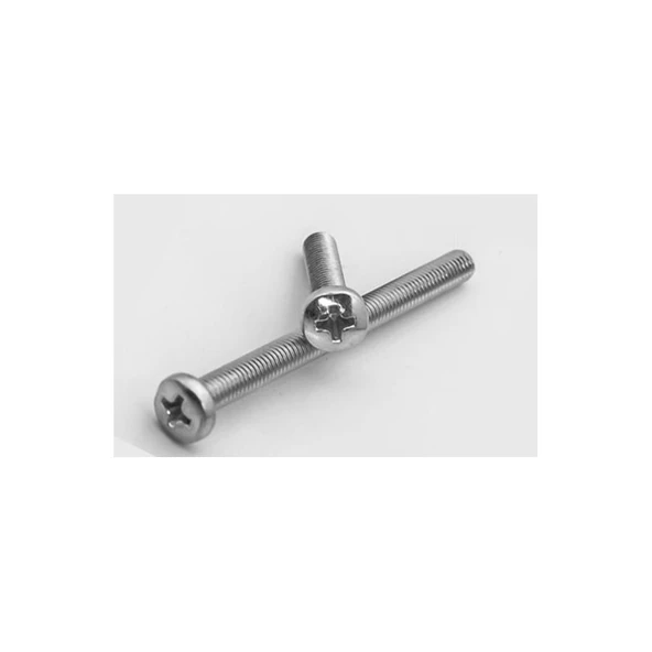Yuvarlak Yıldız Başlı YSB Civata M5x10 - 200 Adet ürün görseli 1
