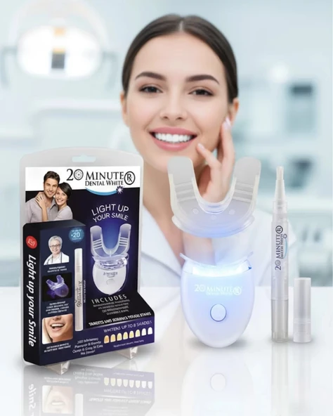Nevamel® Beyazlatma Kalemli LED Diş Parlatma Seti ürün görseli 1