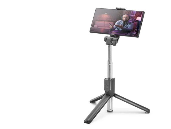 Telefon Tripodu Ve Selfie Çubuğu Seti Bluetooth 5.0 Kumandalı 67 Cm - Siyah ND1039 ürün görseli 1