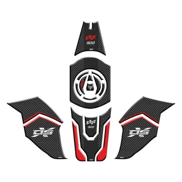 Voge 900 Dsx 2024 - 2026 Uyumlu Tank Pad Set 003 ürün görseli 1
