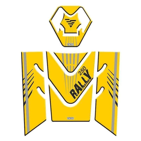 Voge Rally 250 2024 - 2025 Uyumlu Tank Pad Set 003 ürün görseli 1