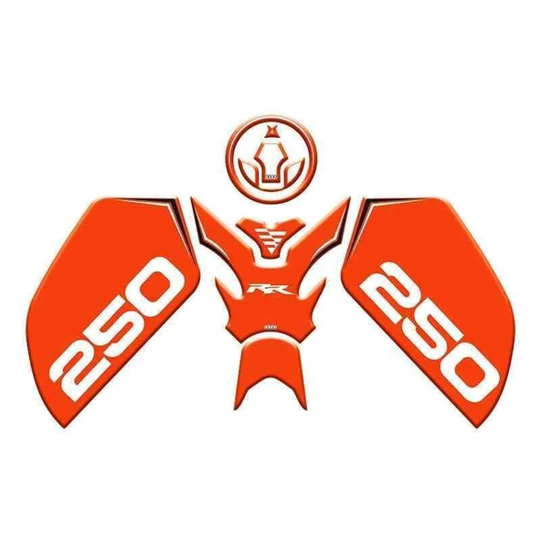 Voge 250Rr 2024-2026 Tank Pad Set 001 ürün görseli 1