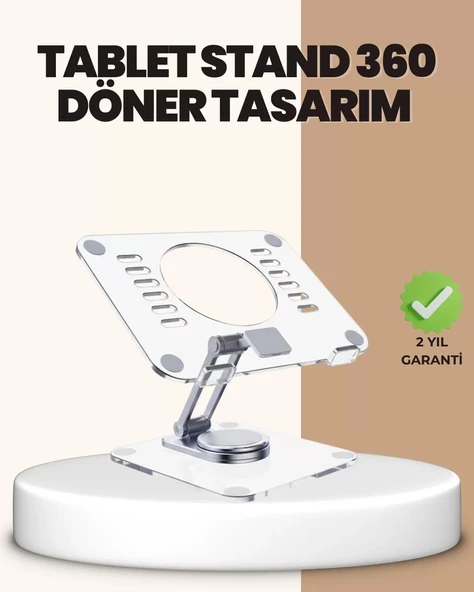 Nevamel® Taşınabilir Katlanır Tablet Braketi Masaüstü Stand ürün görseli 1