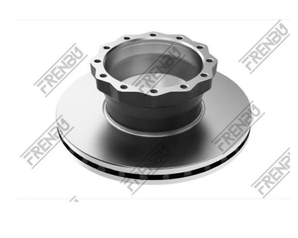 Man Truck Arka Fren Diski Man L2000-8.224-9.223-10.223-12.163-12.153 Abs'lı 330mm (yeni Kod) - Frenbu 3910230 ürün görseli 1