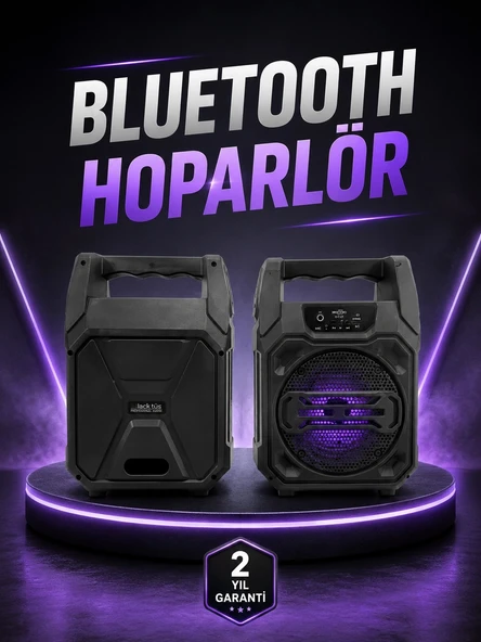 6.5 İnç Kablosuz Hoparlör Bluetooth Bağlantılı Yüksek Ses ürün görseli 1