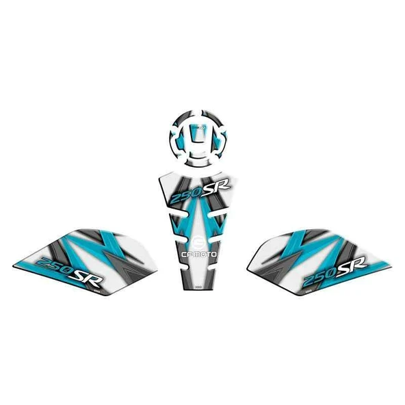 Cf Moto 250 Sr 2020 - 2024 Tank Pad Set 003 ürün görseli 1
