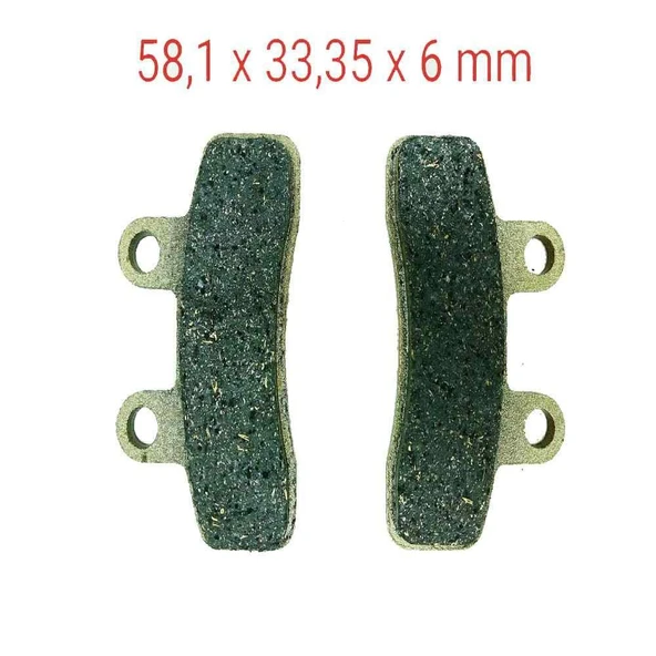 Ön Fren Disk Balatası Fa448 Rmg Rapid 50 ürün görseli 1