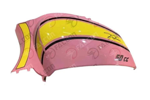 Falcon Arka Karenaj Sol Sarı/Pembe-Turtle ürün görseli 1