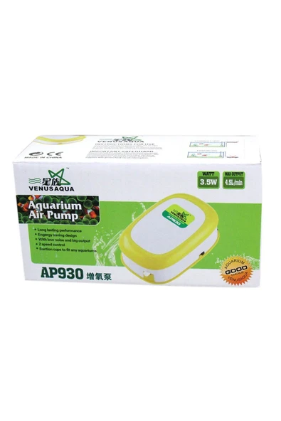 Venusaqua AP-930 HAVA MOTORU TEK ÇIKIŞ ürün görseli 1