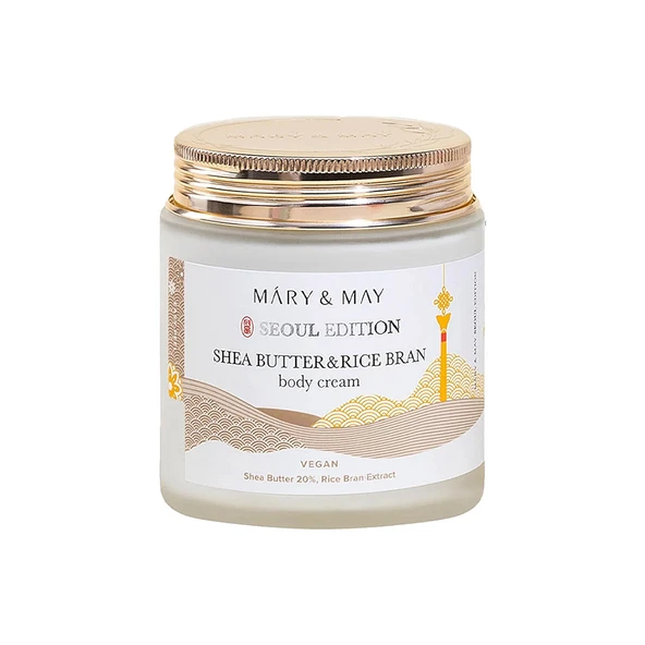 Mary & May Seoul Edition Shea Rice Body Cream - Nemlendirici Vücut Kremi 250 ml ürün görseli 1