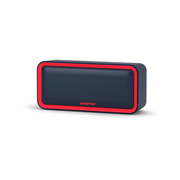 Polosmart FS96 Şarjlı Kablosuz Bluetooth Dual Bağlantı Hoparlör Speaker Kırmızı ürün görseli 1