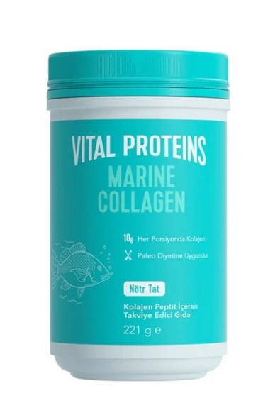 Vital Proteins Marine Collagen Nötr Tat 221 gr ürün görseli 1