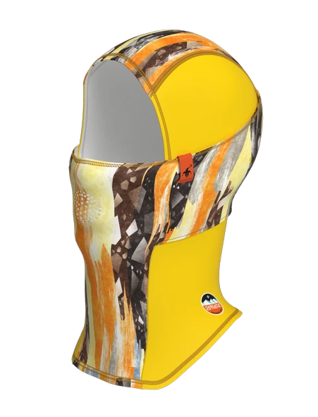 Pro Balaklava, Baskılı, Su İtici özellikli(DWR) Snowboard, Kayak, Motosiklet, Bisiklet Kar Maskesi ürün görseli 1