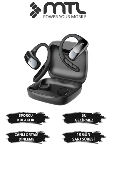 OWS Sporcu Kablosuz Bluetooth Kulaklık Kulak Üstü Ultra Konforlu Air Conduction Tipi MT934 ürün görseli 1