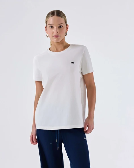 Ellesse 6SF5036-OF Kadın Tişört - Kırık Beyaz ürün görseli 1