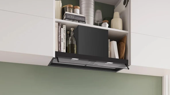 Bosch DBB85CC60 Siyah Ankastre Davlumbaz - Resim 5