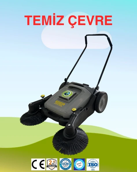Povver Endüstriyel Mekanik Yer Süpürgesi ürün görseli 1