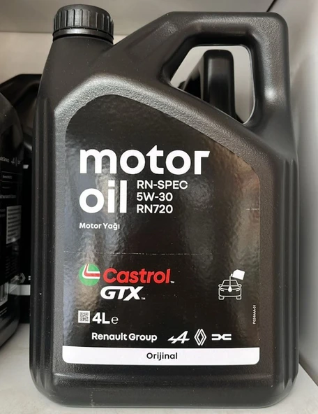 CASTROL SİYAH BİDON DPF GTX 5W30 4L ürün görseli 1