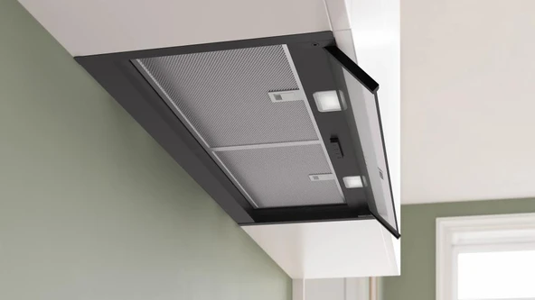 Bosch DBB85CC60 Siyah Ankastre Davlumbaz - Resim 4