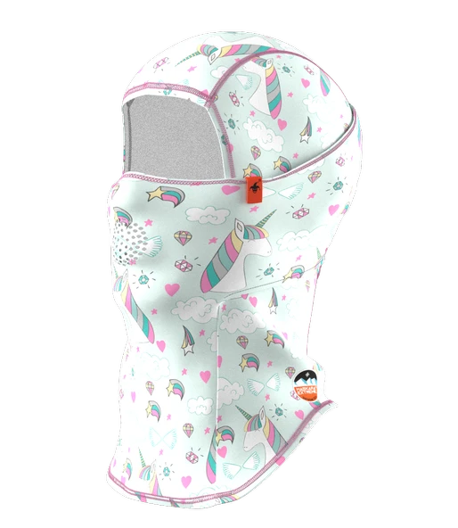 Kids Pro Balaklava Baskılı Su İtici özellikli(DWR) Snowboard Kayak, Motosiklet, Bisiklet Kar Maskesi ürün görseli 1