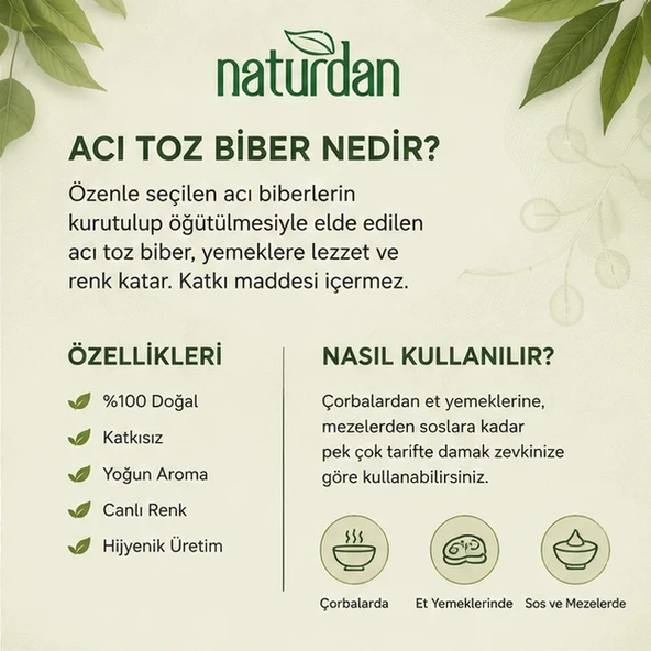 Acı Toz Biber 1 Kg - Resim 4
