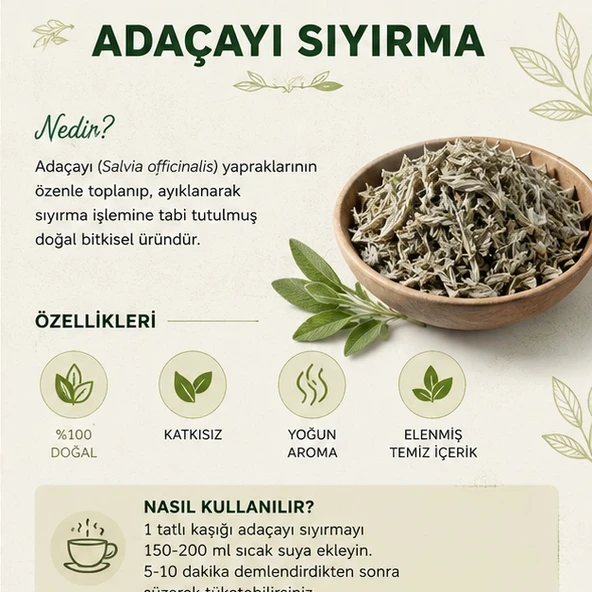 Adaçayı Sıyırma 1 Kg - Resim 5