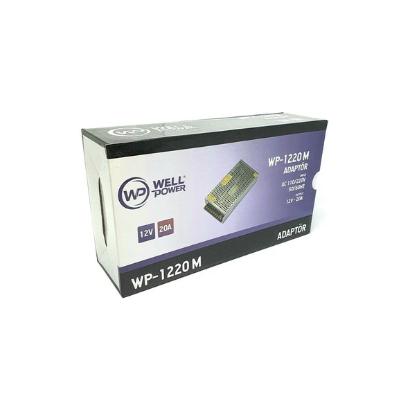 12V 20A Adaptör Metal Kasa - Resim 4