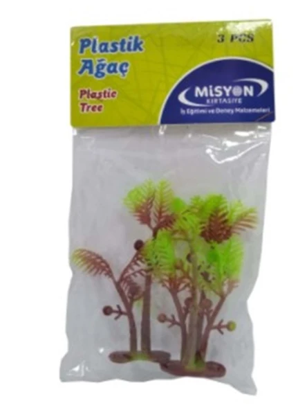 Misyon Plastik Maket Ağaç 3Lü 8Cm Msy-3007 - 2 paket ürün görseli 1