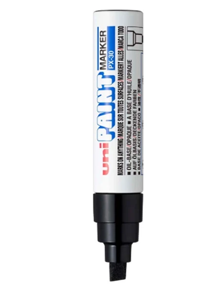 Uniball Paint Marker Kalem 4.0-8.5Mm Siyah ürün görseli 1