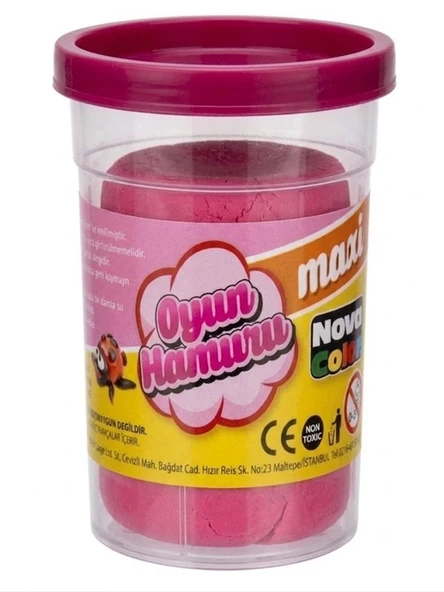 Nova Color Oyun Hamuru 100Gr Pembe - 2 adet ürün görseli 1