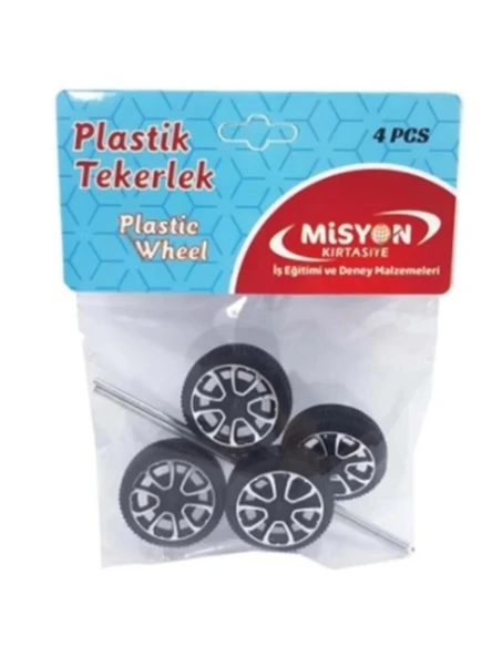 Misyon Plastik Maket Tekerlek Seti 4Lü - 2 paket ürün görseli 1