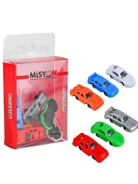 Misyon Maket Mini Araba 6Lı - 2 paket ürün görseli 1