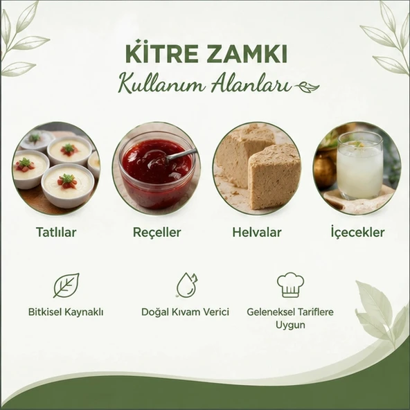 Doğal Kitre Zamkı 100 gr - Resim 3