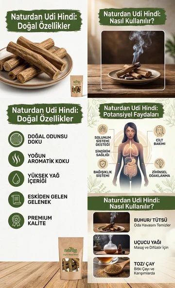 Udi Hindi Kökü 1 Kg - Resim 3