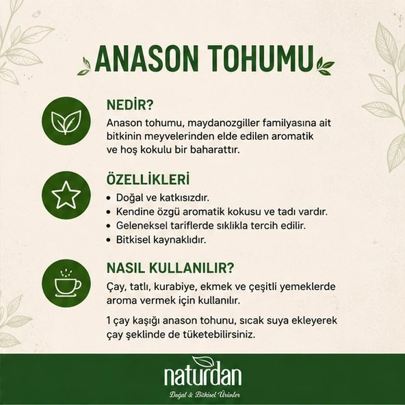 Anason Tohumu 1 Kg - Resim 5