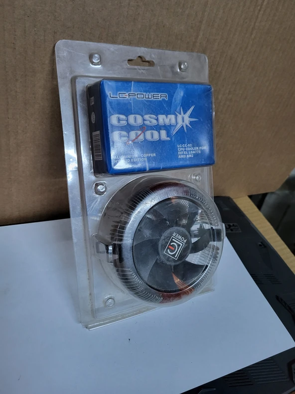 COSMO COOL LC-CC-92 CPU SIFIR AM2 AM3 AM4 FAN KARGO DAHİL ürün görseli 1