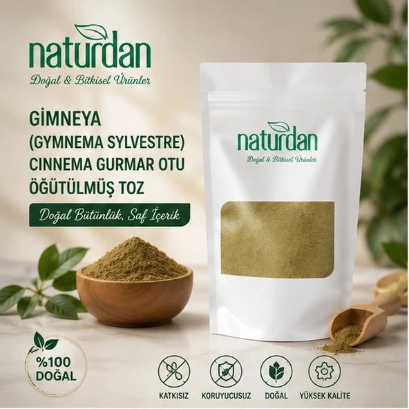 100 gr Gimneya (Gymnema sylvestre) Cinnema Gurmar Otu Öğütülmüş Toz ürün görseli 1
