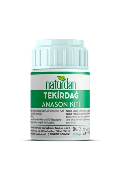 Tekirdağ Anason Aroması 50 ml ürün görseli 1