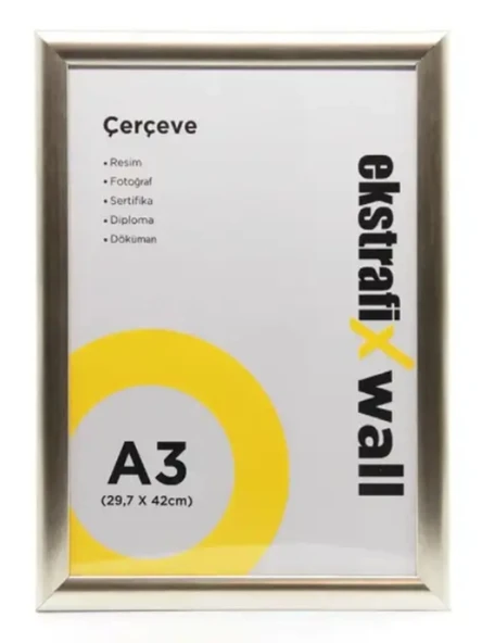 Ekstrafix Çerçeve A3 29,7X42Cm Gümüş ürün görseli 1