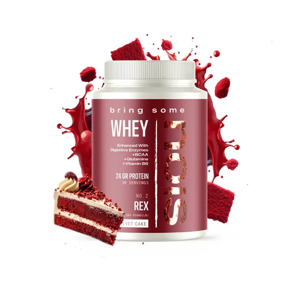 Nois Whey Rex 900G Protein Tozu Red Velvet Cake Aromalı ürün görseli 1