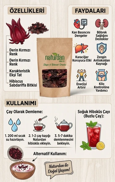 Hibiskus 1 Kg - Resim 2