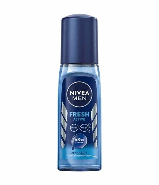Nivea Formen Fresh Active Pompalı Deodorant Sprey 75 ml ürün görseli 1