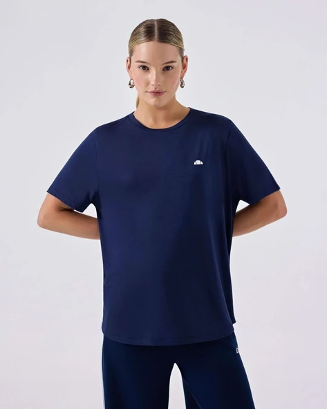Ellesse 6SF5037-NV Kadın Modal Tişört - Lacivert ürün görseli 1
