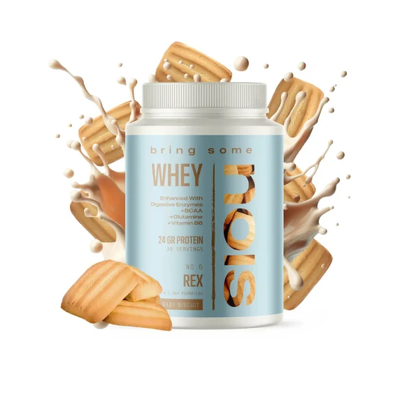 Nois Whey Rex 900G Protein Tozu Bebe Bisküvisi Aromalı ürün görseli 1