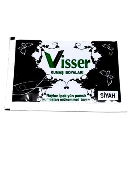 Visser Toz Kumaş Boyası Siyah - 2 adet ürün görseli 1